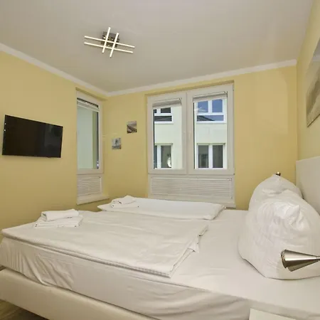 Apartment Meeresblick Fewo: Seaside Balcony With Ahoi Access Goehren (Ruegen)